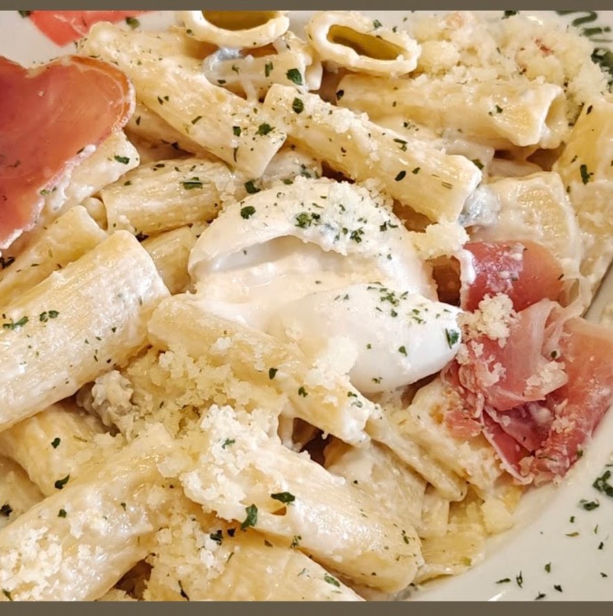 Pasta truffe & burrata